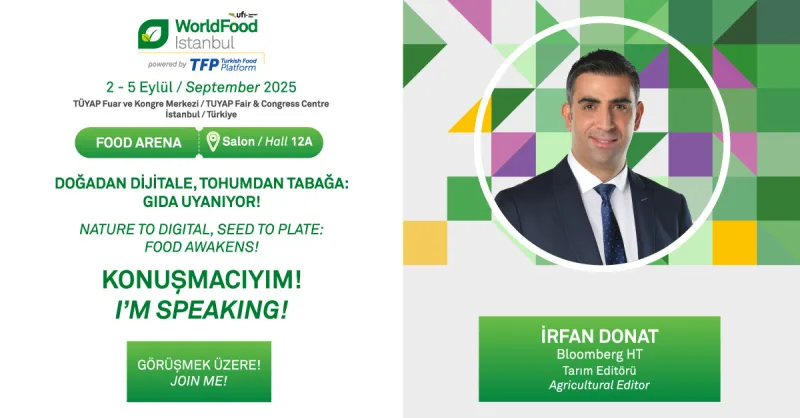 İRFAN DONAT – Bloomberg HT, Tarım Editörü